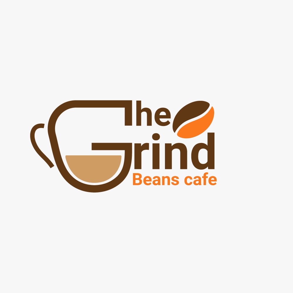 The Grind Beans Cafe logo